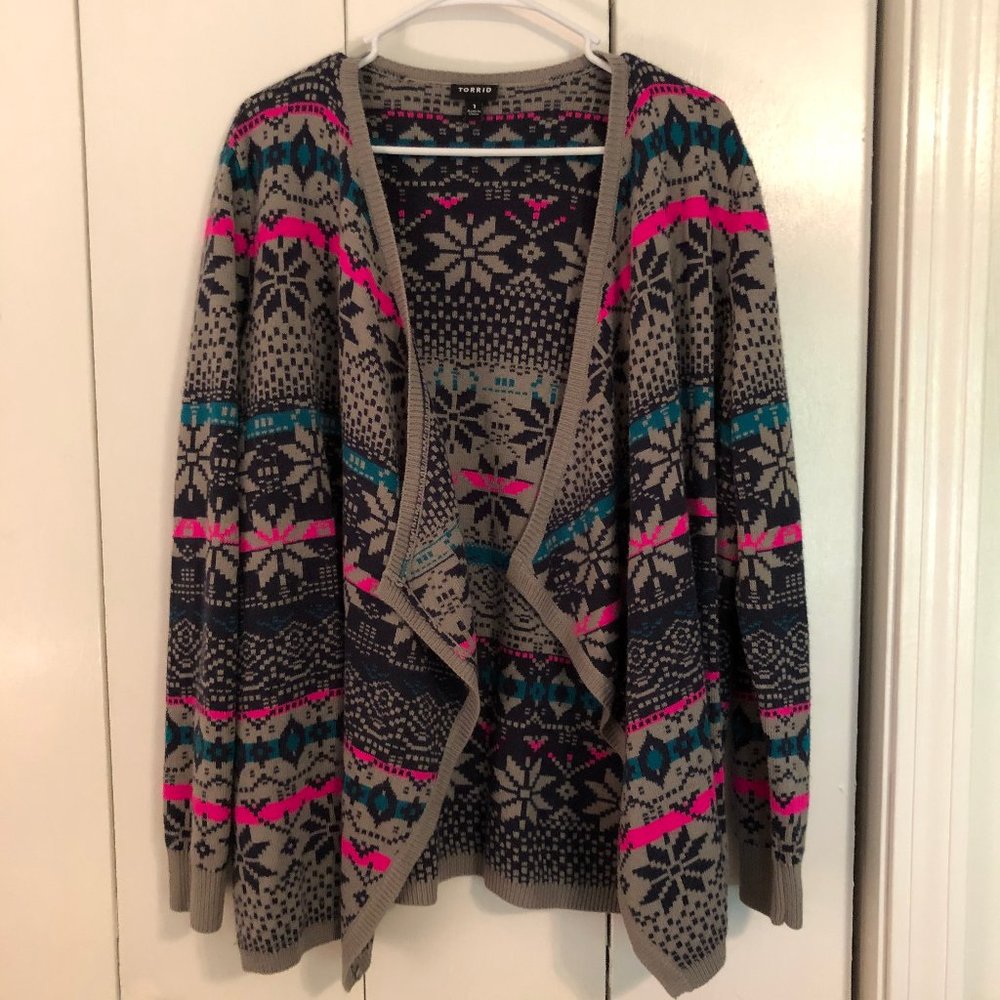 Torrid Sweater Cardigan
